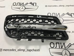Накладка птф бампера левая Mercedes w212 amg